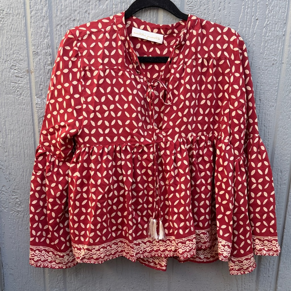 Natalie Martin Jerusha Top 100% Silk Size: XS - Picture 2 of 11